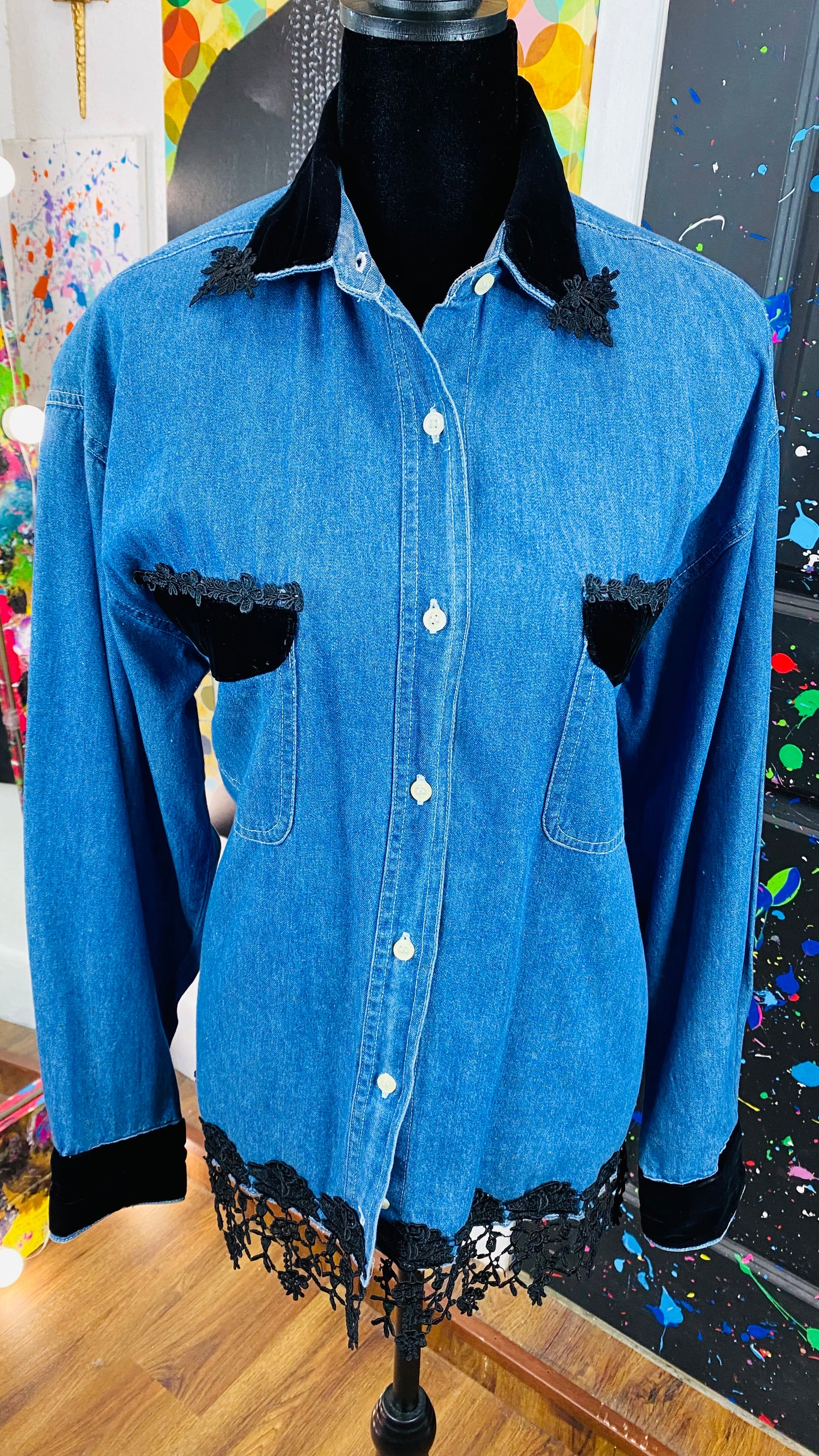 Vintage Long Sleeve Blouse