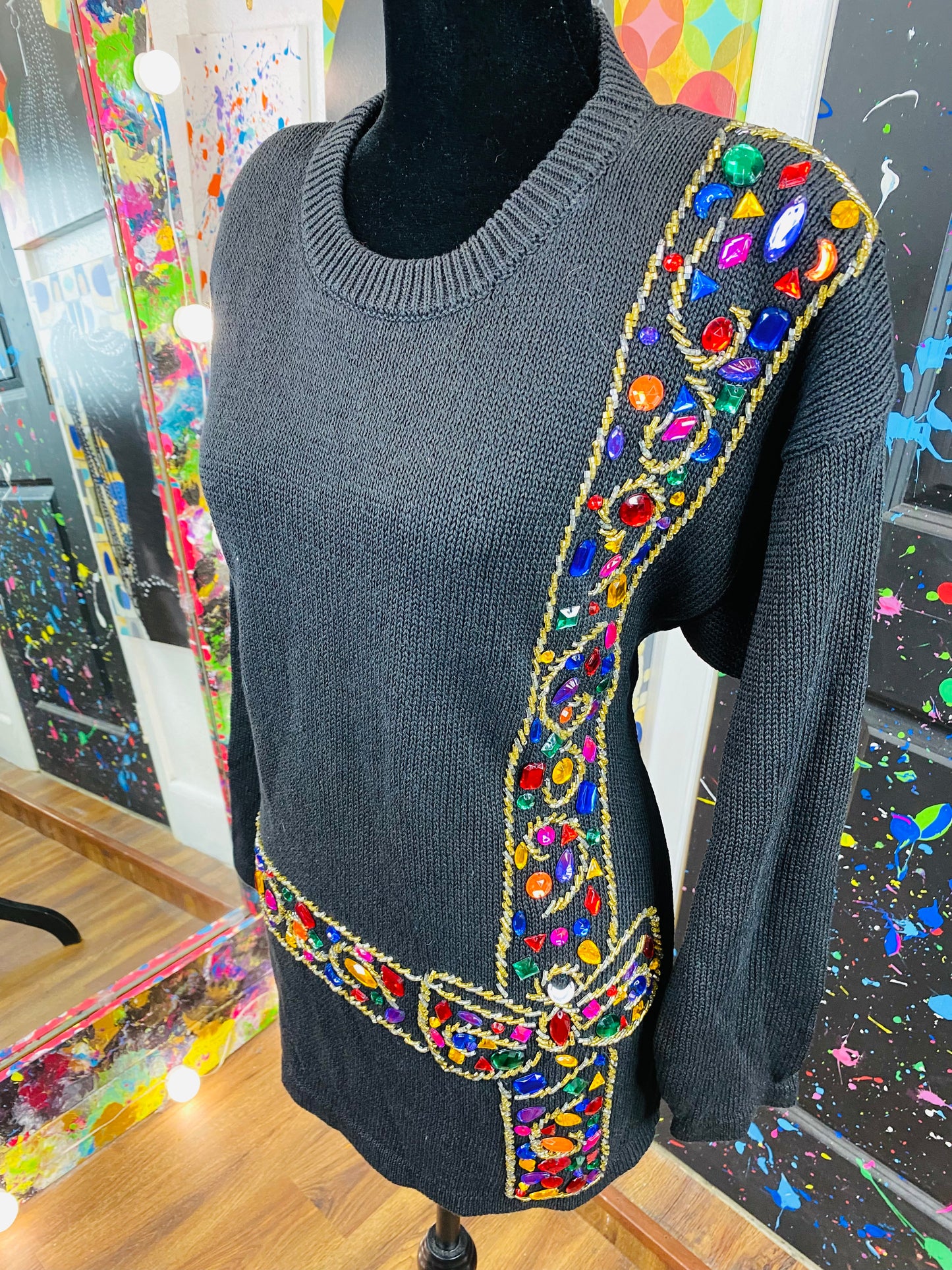 Vintage Jewel Sweater