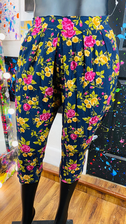 Vintage Floral Gauchos