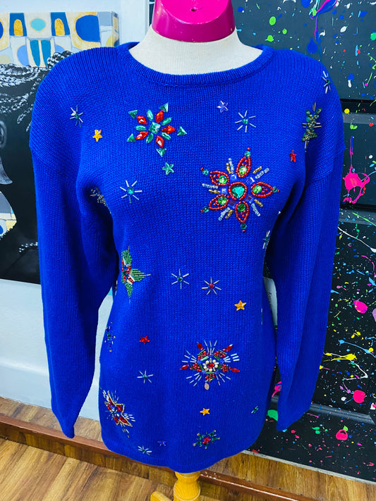 Vintage Blue Sweater