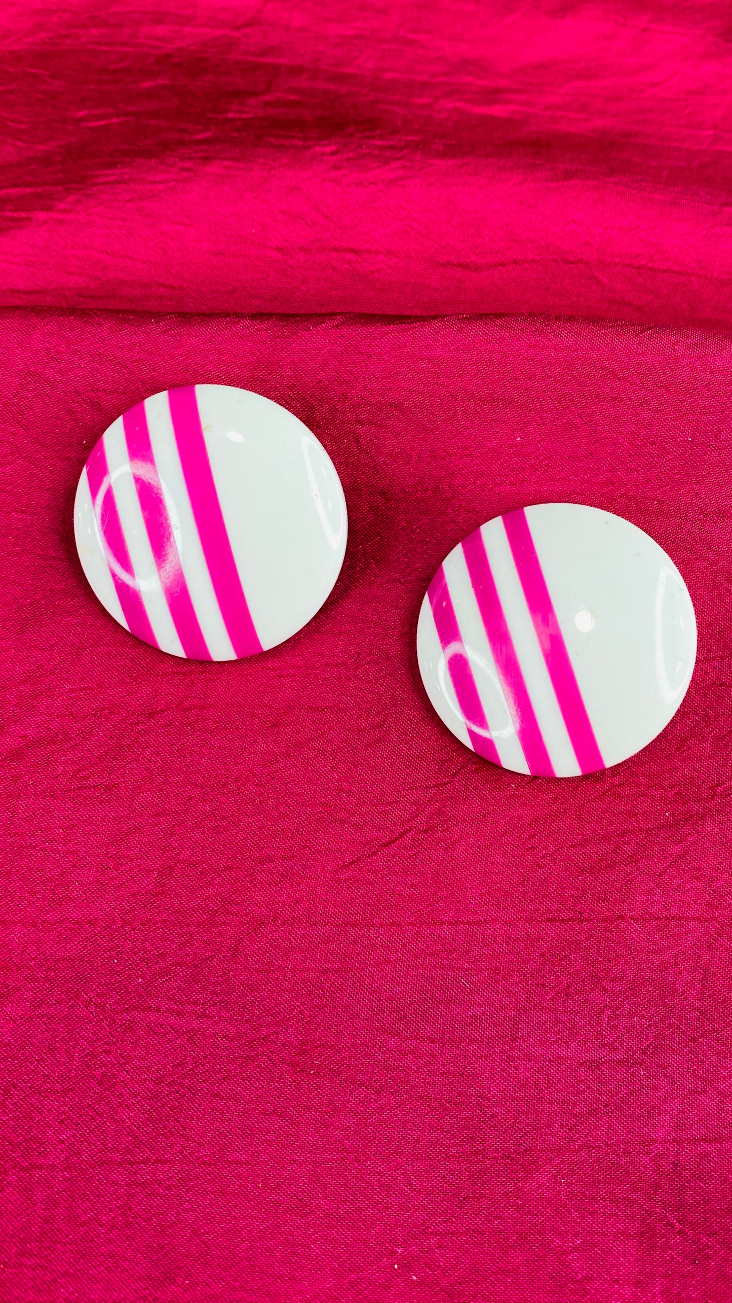 Pink and white Stripes
