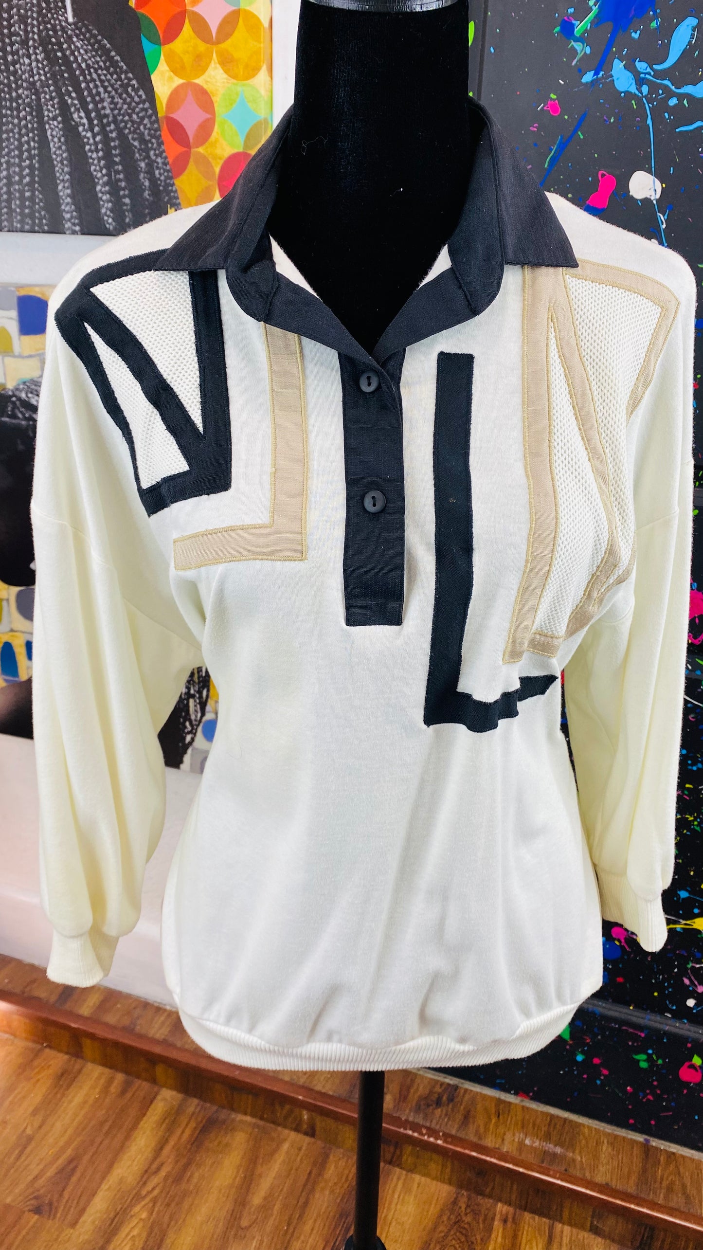 Vintage Long Sleeve Blouse