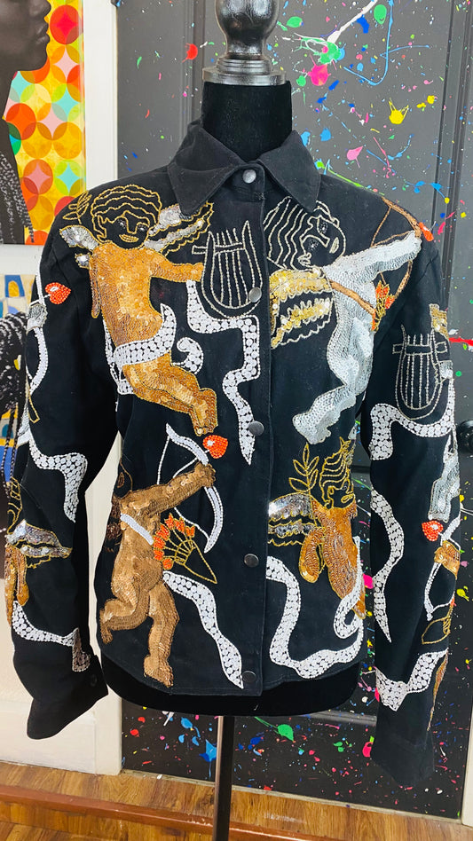 Vintage Modi Sequin Jacket