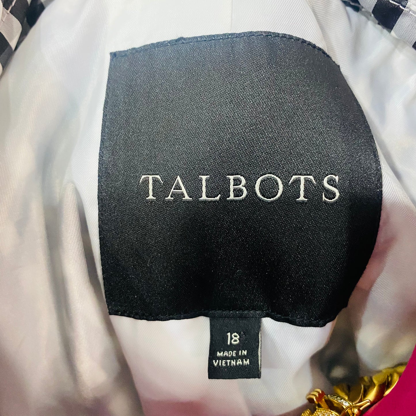 Talbots Rain Coat
