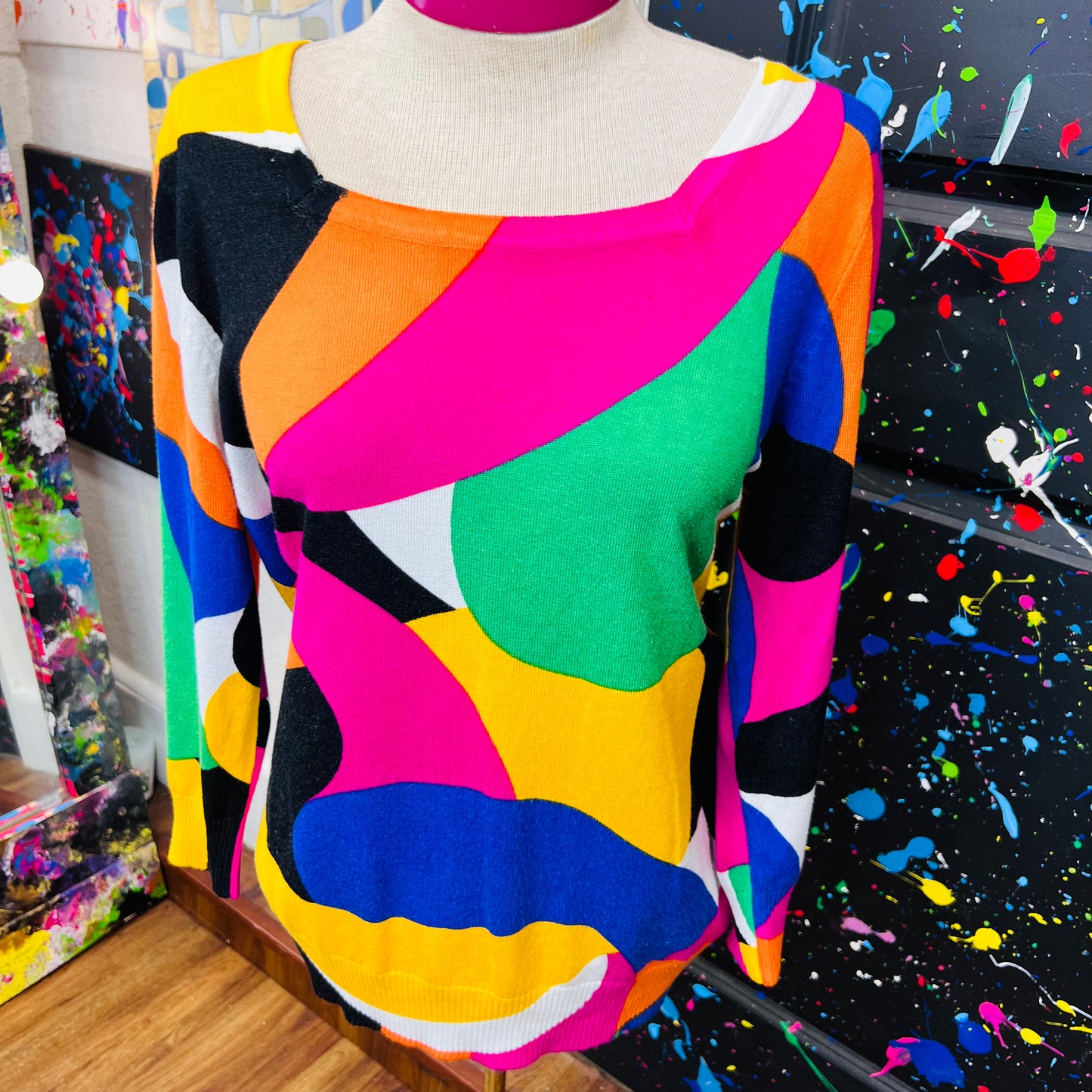 Colorful Light Sweater