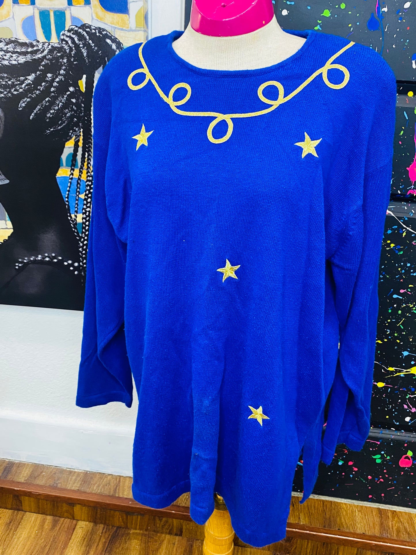 Vintage Star Sweater