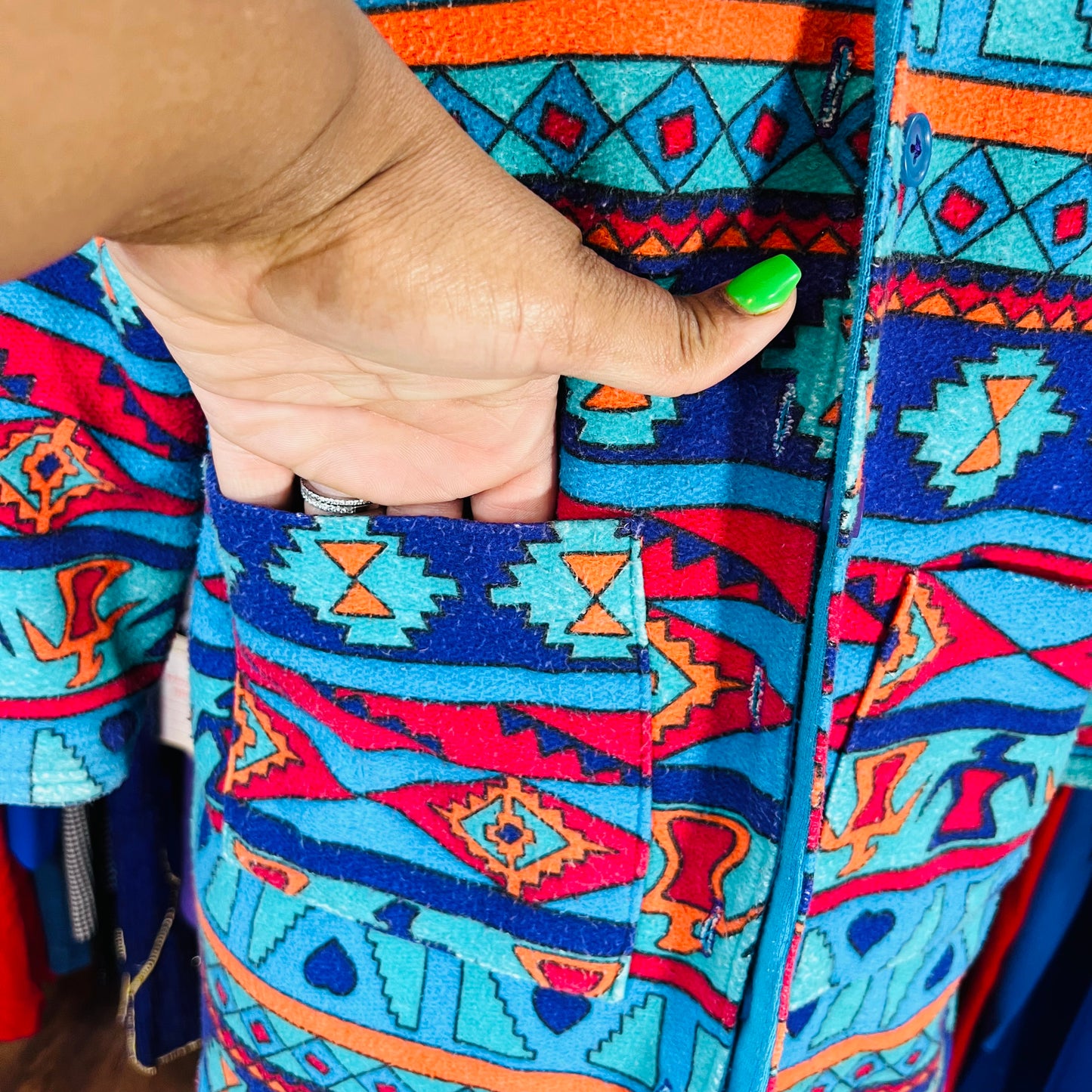 Tribal Print Jacket