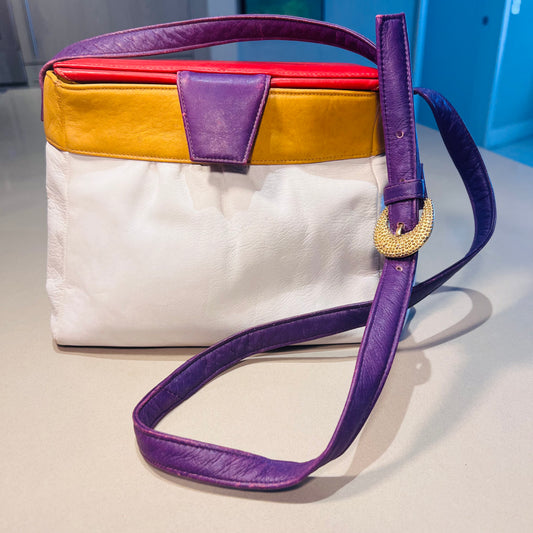 Vintage Colorblock Purse