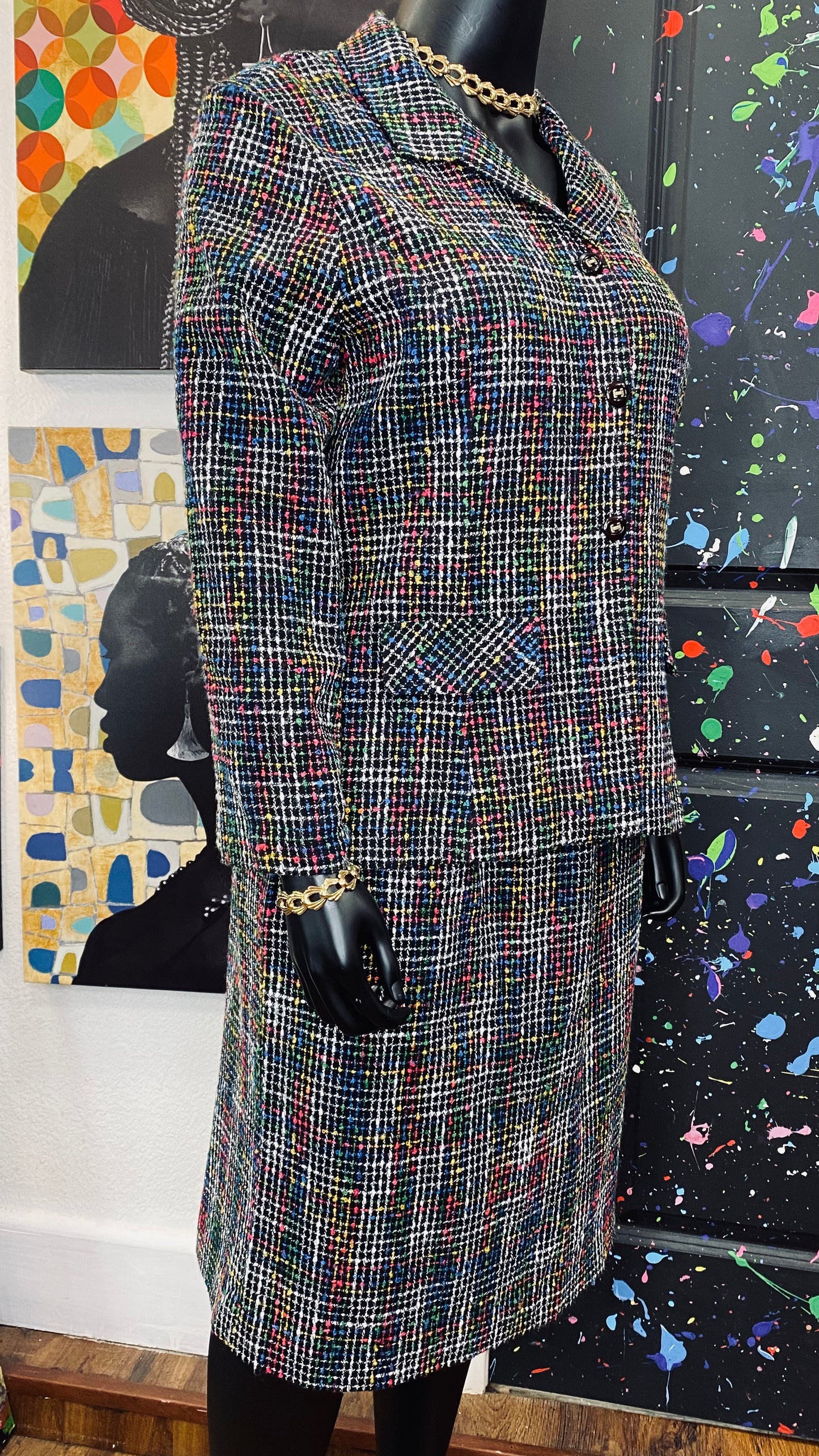 Andrea Leigh Tweed Skirt Suit (14)